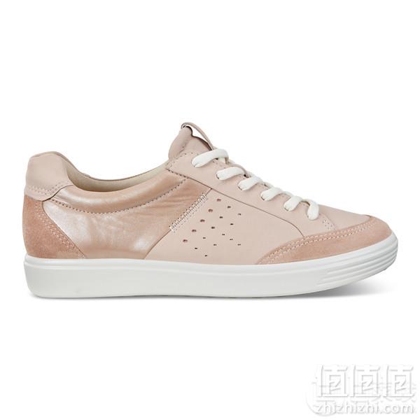 19年春款，ECCO 爱步 柔酷7号 女士真皮休闲板鞋 35码399.35元（天猫旗舰店1649元）
