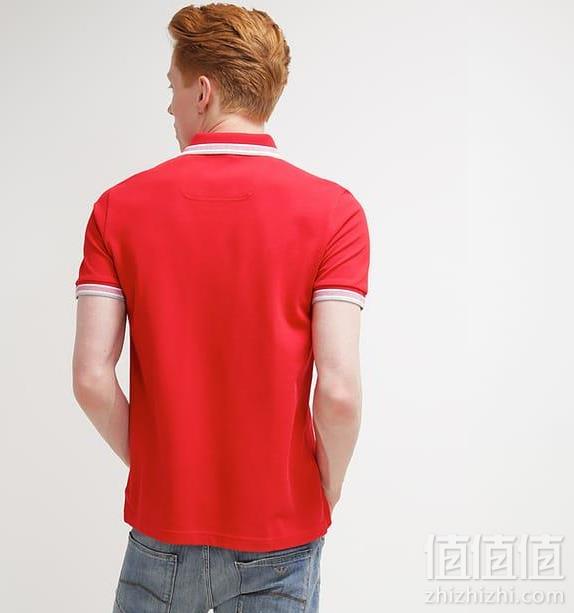 S/XL码，BOSS Green 雨果博斯 绿标 Paddy 男士纯棉双色锁边Polo衫277.06元