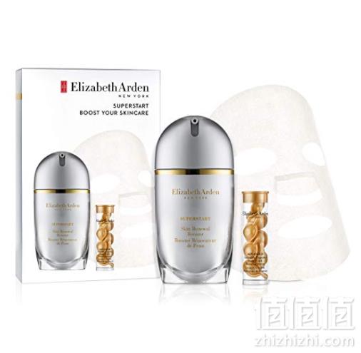 Elizabeth Arden 伊丽莎白·雅顿 Superstart套装 小银蛋精华30ml+金胶7粒+面膜288.38元