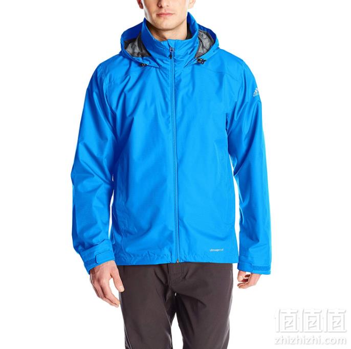 限M码，adidas 阿迪达斯 户外 男式 2层 Wandertag 纯色夹克199.97元