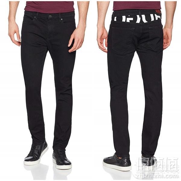 W33/W34码，HUGO Hugo Boss 雨果·博斯 734 男士修身直筒牛仔裤312.89元