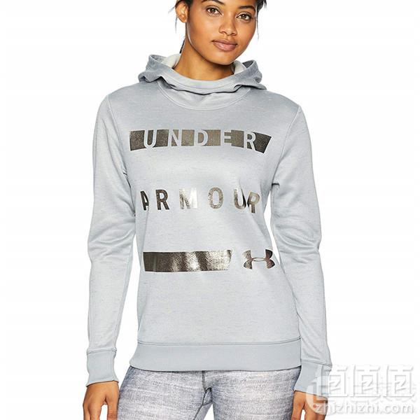 XS码，Under Armour 安德玛 女士抓绒连帽卫衣1321142107.45元