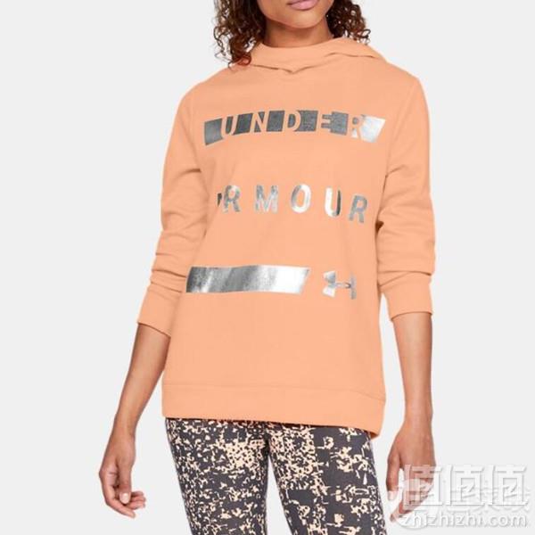 XS码，Under Armour 安德玛 女士抓绒连帽卫衣1321142107.45元