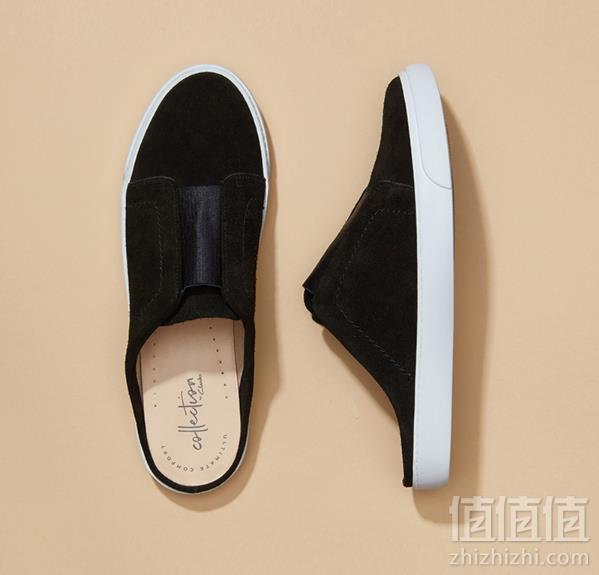 限UK3码，Clarks 其乐 19新款 Glove Ella 一脚蹬半拖真皮乐福鞋199.68元（国内799元）