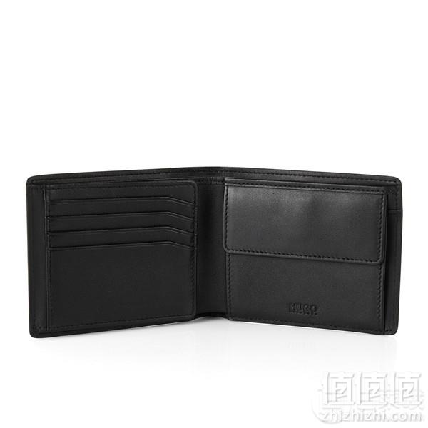 HUGO Hugo Boss 雨果·博斯 Subway Trifold 男士牛皮三折钱包50312009新低373.03元