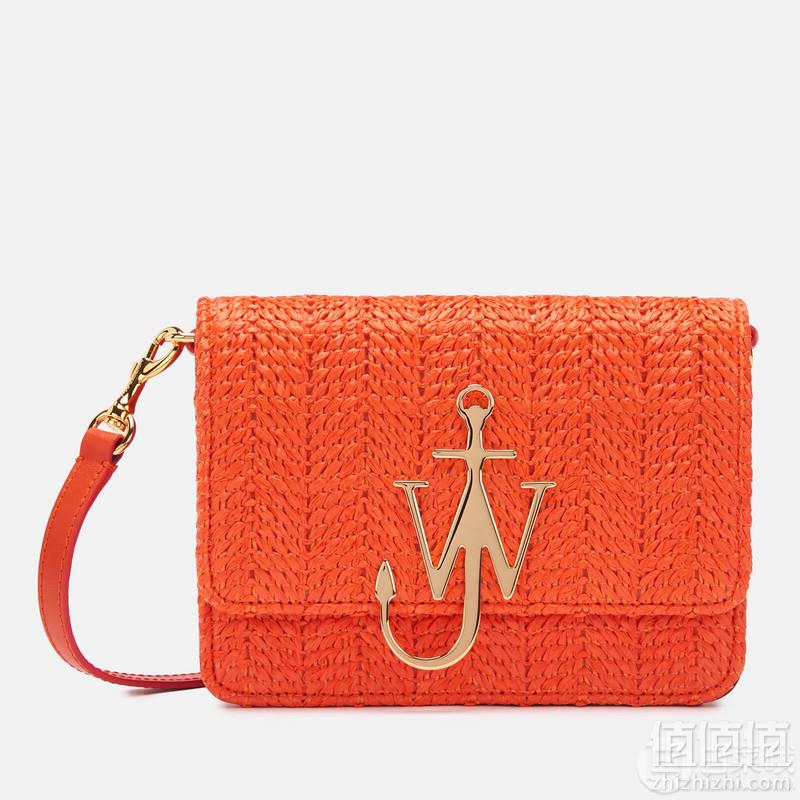 19新款，JW ANDERSON Logo mini 女士真皮单肩包免费直邮到手1892元