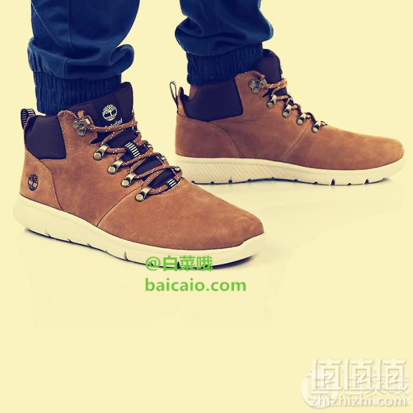 41.5码，Timberland 添柏岚 Boltero 男士经典真皮短靴新低366.74元