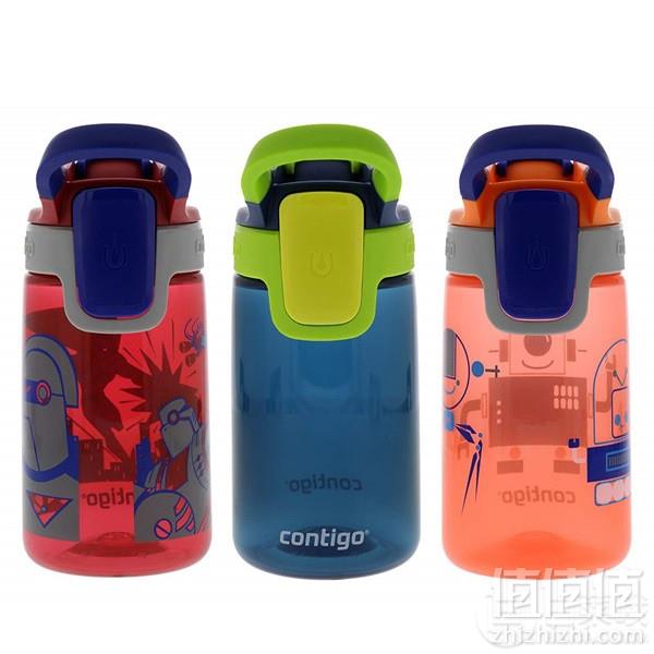 Contigo 康迪克 AUTOSPOUT Straw Gizmo 儿童吸管杯397ml*3个装141.35元