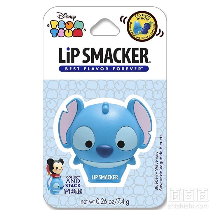 Lip Smacker 迪士尼 Tsum童趣润唇膏 史迪仔蓝莓味27.58元
