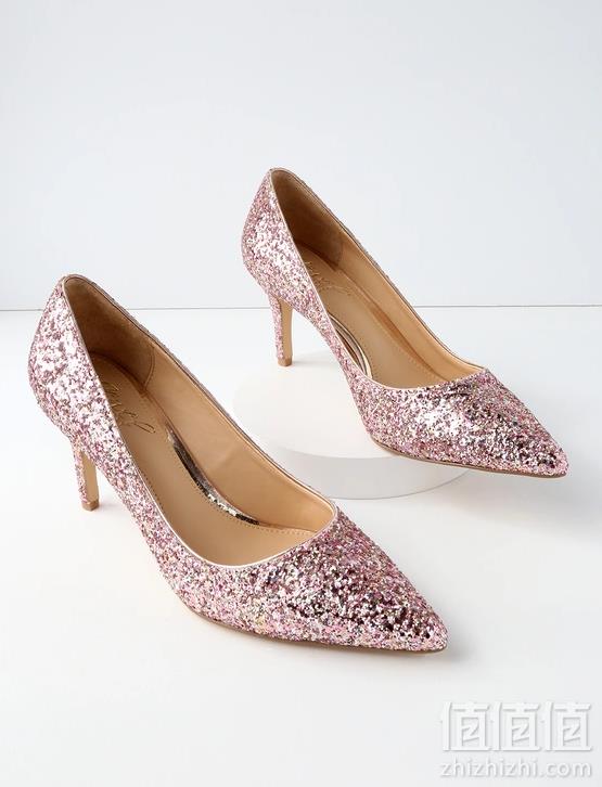 US7码，Badgley Mischka 巴吉利·米诗卡 女士闪耀高跟鞋新低436.22元
