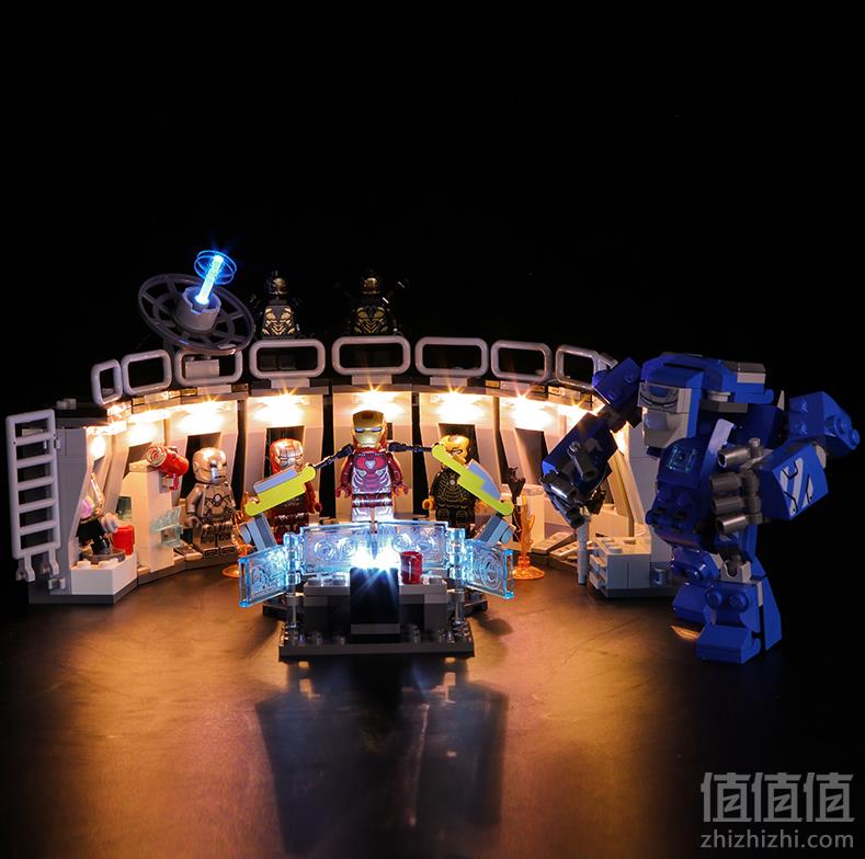 LEGO 乐高 复仇者联盟4 76125 钢铁侠机甲陈列室 £49.99（需用码）免费直邮到手431元