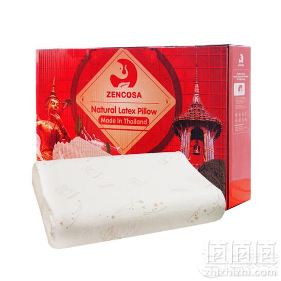 Zencosa 最科睡 泰国天然乳胶 高低护颈舒适枕THP6139元包邮