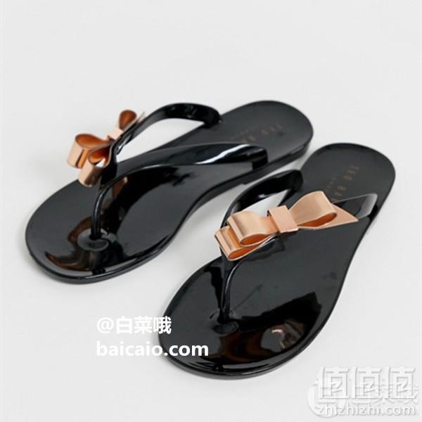 限36/37码，Ted Baker 泰德·贝克 Suzie 夹趾拖鞋202.42元