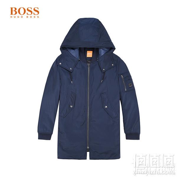 限尺码，Boss Orange 橙标 Oharvey 男士保暖派克大衣704.36元