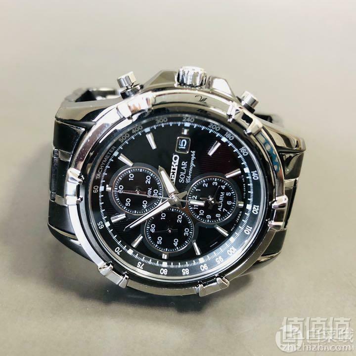 SEIKO 精工 SSC143 三眼计时太阳能男表1333.88元