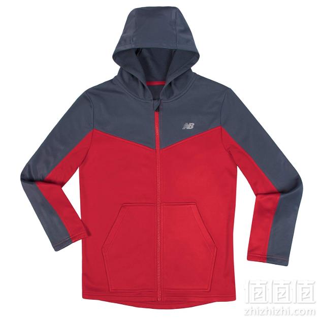 <span>白菜！</span>New Balance 新百伦 男大童速干连帽运动夹克44.77元起