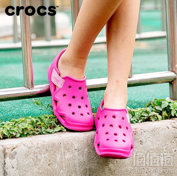 Crocs 卡骆驰 儿童平底洞洞鞋沙滩凉鞋 *2双 179.4元包邮89.7元/双