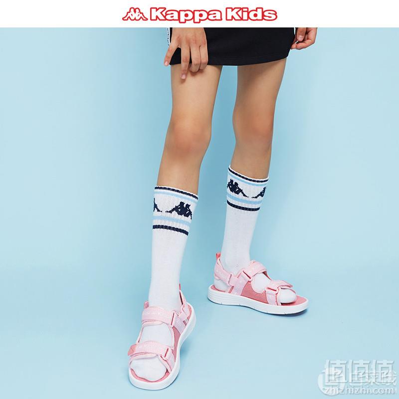 Kappa 2019夏季新款男/女童运动凉鞋沙滩凉鞋（27~38码）3色119元包邮（需领券）