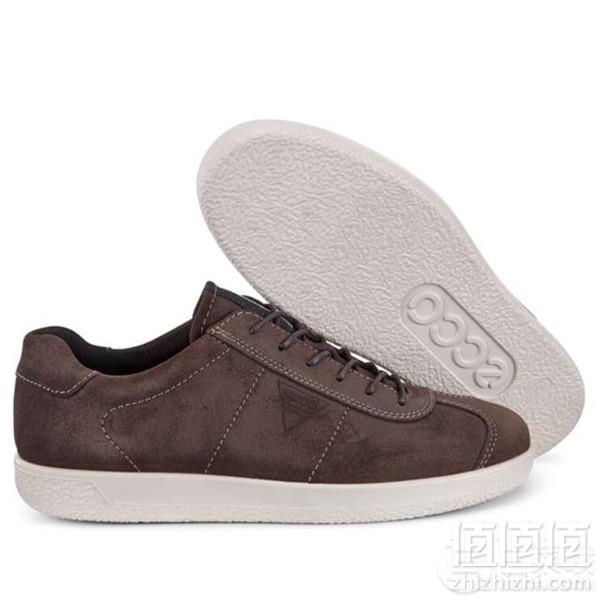 UK9码， ECCO 爱步 Soft 1 柔酷1号 男士真皮休闲板鞋新低361元（国内1399元）