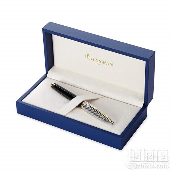 法国产，Waterman 威迪文 Carène海韵系列 F尖豪华纯黑丽雅钢笔1053.4元（天猫旗舰店3480元）