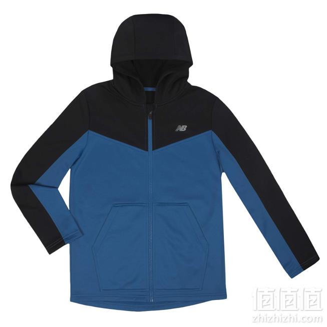 <span>白菜！</span>New Balance 新百伦 男大童速干连帽运动夹克44.77元起
