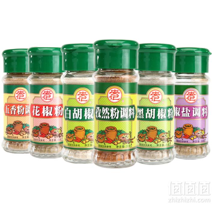 安记 烧烤调料组合 6瓶19元包邮（需领券）