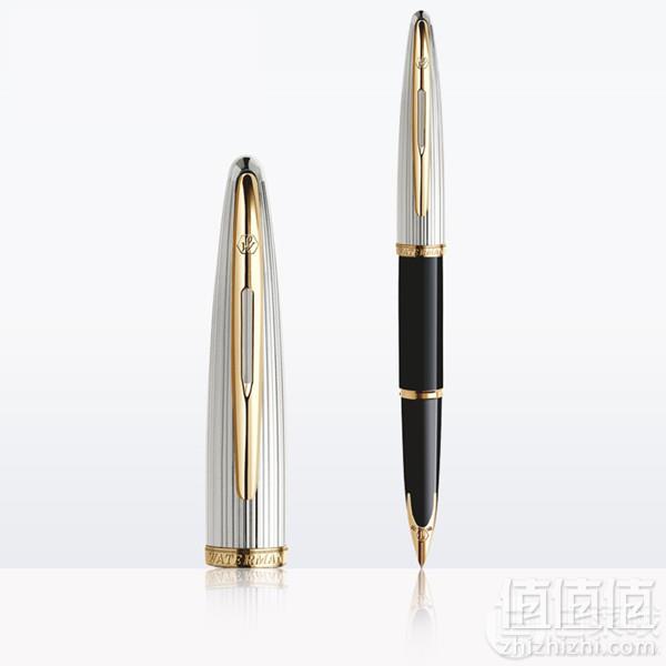 法国产，Waterman 威迪文 Carène海韵系列 F尖豪华纯黑丽雅钢笔1053.4元（天猫旗舰店3480元）
