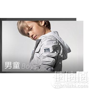 Calvin Klein 卡尔文·克莱恩 男小童字母印花T恤43.46元（内附多款好价）