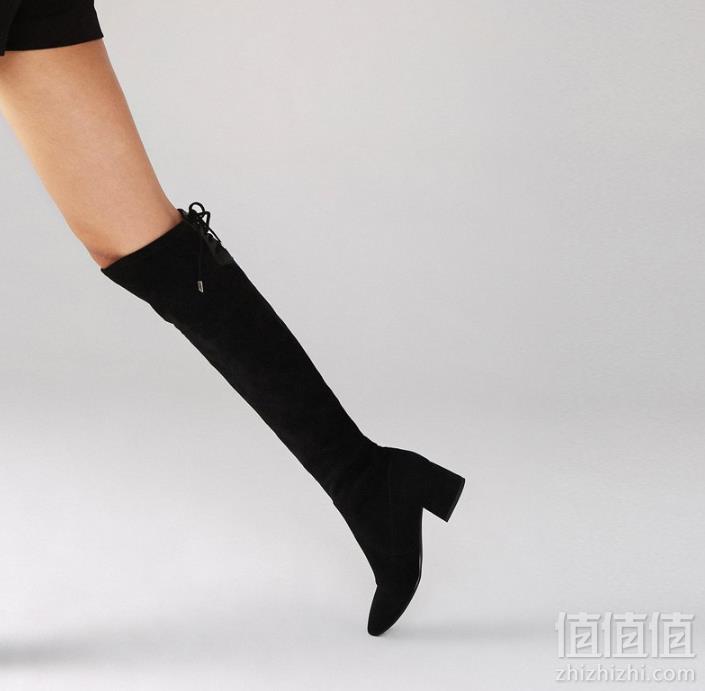 限US7.5码，Sam Edelman Vinney 女士反绒皮过膝靴新低257.91元