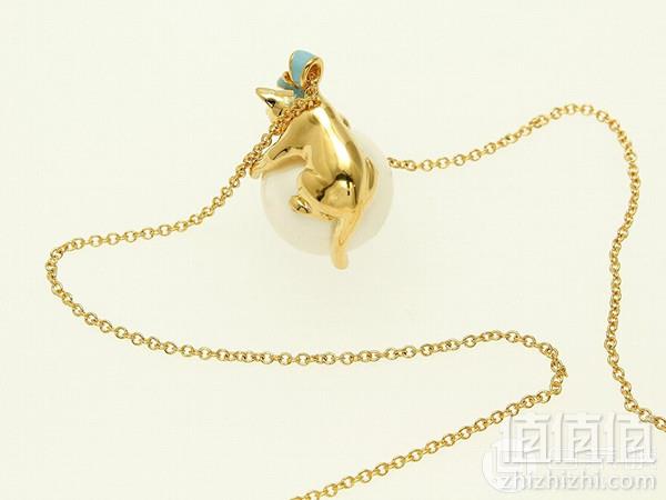 Vendome Boutique 旺多姆 女士猫咪珍珠项链 VBRP702455DW386.67元