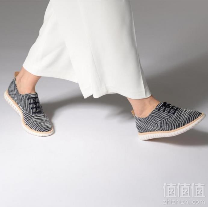 限UK4码，Clarks 其乐 mzt blithe 女士低帮帆布运动鞋史低166.33元