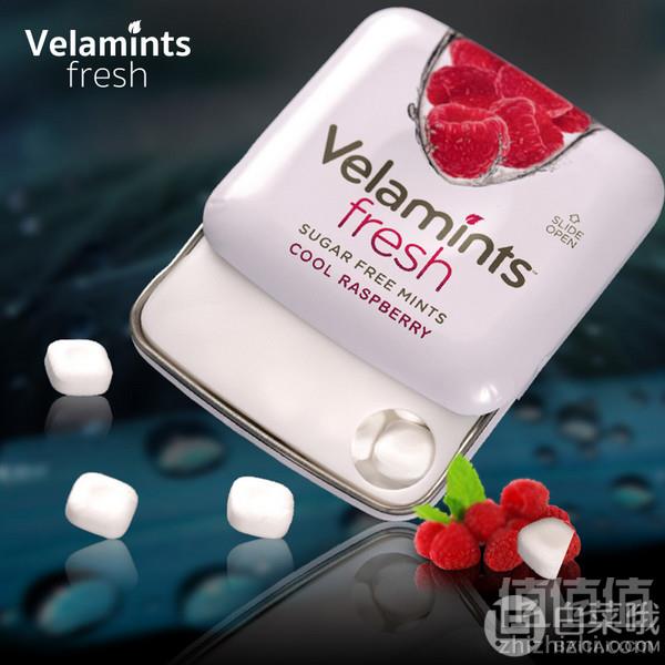 加拿大进口，Velamints 威美顿 无糖空军一号薄荷糖15g*2盒10.9元包邮（需领券）