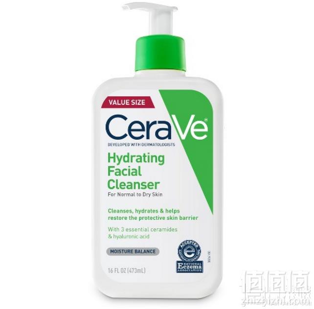 CeraVe 低泡温和保湿泡沫洁面乳 473ml90.46元