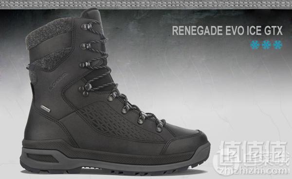 UK9.5码，Lowa Renegade Evo Ice 男士GTX防水保暖雪地靴新低412.58元（天猫旗舰店2799元）