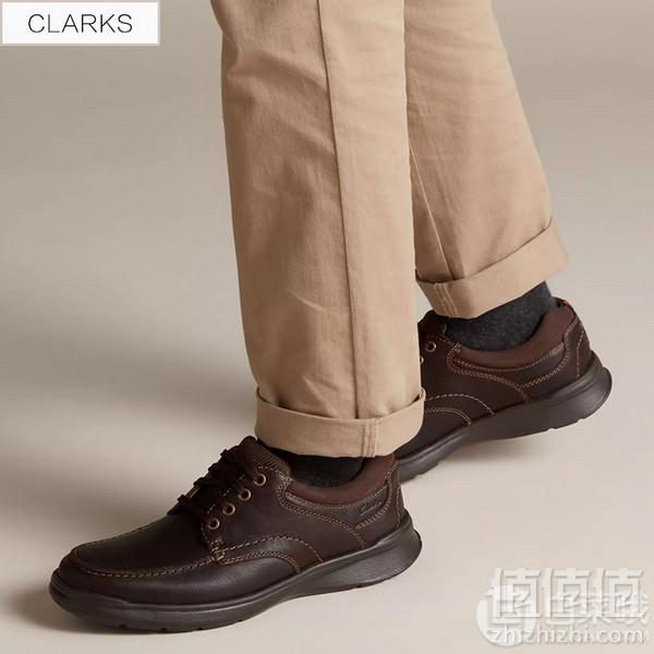 限8码，Clarks 其乐 Cotrell Edge 男士休闲皮鞋246.85元