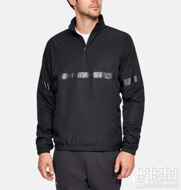 M/XXL码，Under Armour 安德码 Woven 1/2拉链男士运动外套105.63元