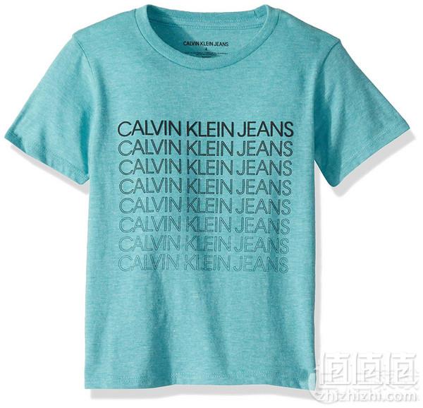 Calvin Klein 卡尔文·克莱恩 男童圆领T恤41.14元