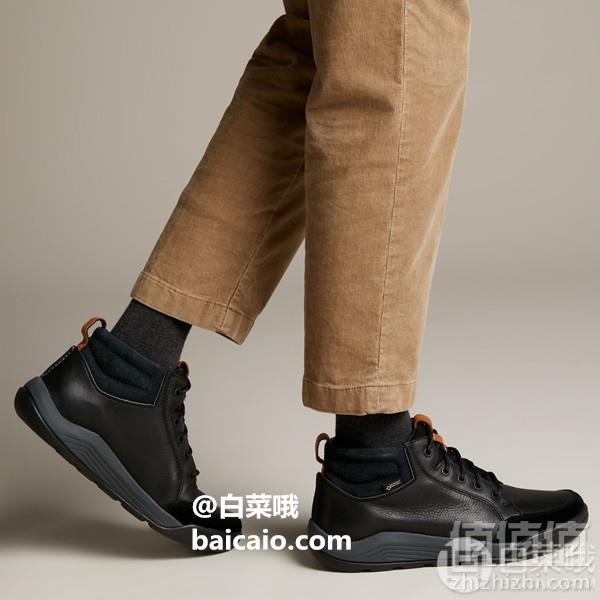 41/41.5码，Clarks 其乐 Ashcombe Mid 男士真皮Gore-Tex®防水短靴346.17元