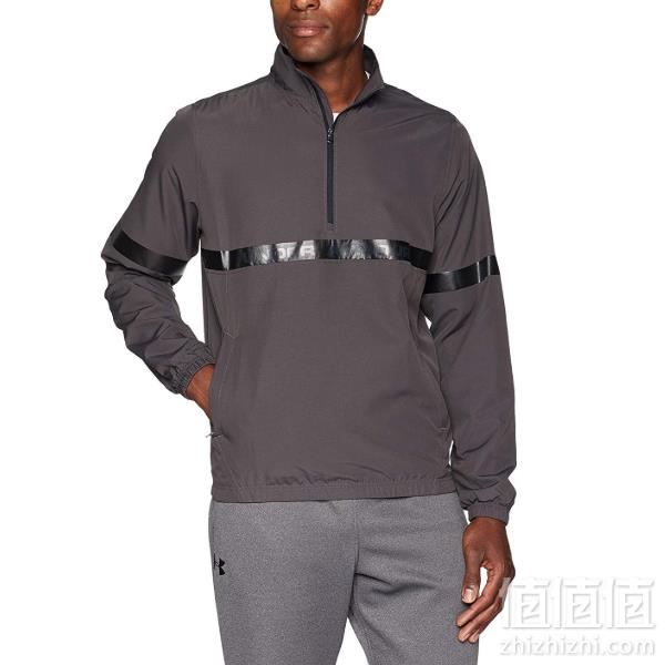 M/XXL码，Under Armour 安德码 Woven 1/2拉链男士运动外套105.63元