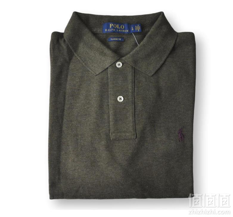 L码，Polo Ralph Lauren 拉尔夫•劳伦 男款经典网眼纯棉Polo衫232.44元