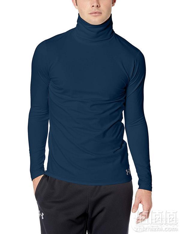 限M码，Under Armour 安德玛 ColdGear® 男士保暖长袖T恤87.92元