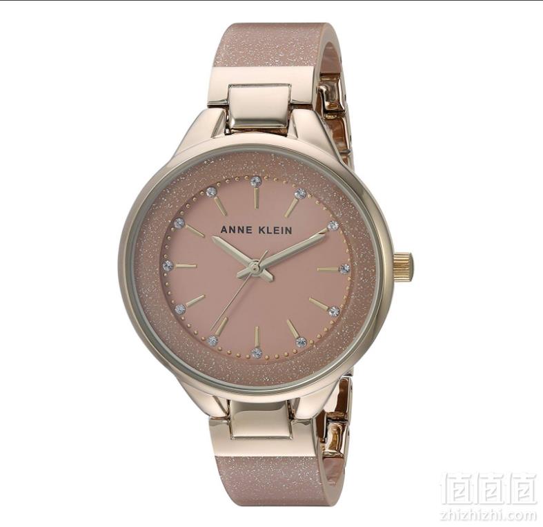 Anne Klein 安妮·克莱因 AK-1408BKBK 星空镶钻女士石英手表228.1元