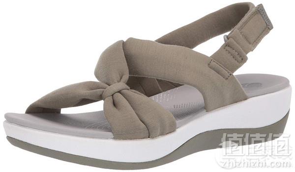 限5码，Clarks 其乐 Arla Primrose 女士舒适厚底休闲凉鞋235.26元