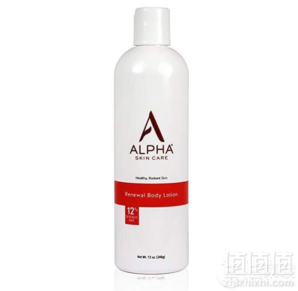 鸡皮克星，Alpha Skin Care 12%果酸丝滑身体乳 340g秒杀价87.91元