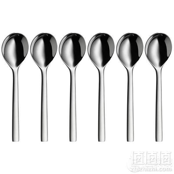 WMF 福腾宝 Nuova系列 不锈钢汤勺6件套 129159604089.7元