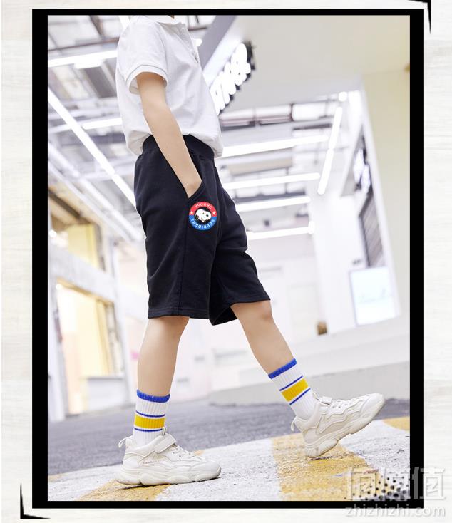 peanuts 史努比 100%纯棉男童休闲短裤 多款29.9元包邮（需领券）
