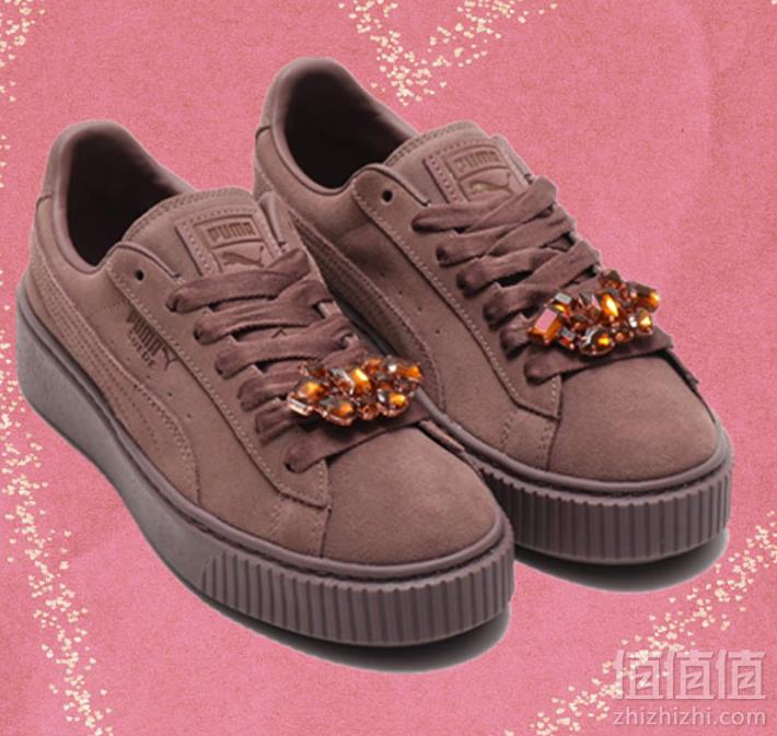 娜扎同款，PUMA 彪马 Suede Platform Gem  女士休闲板鞋250.7元