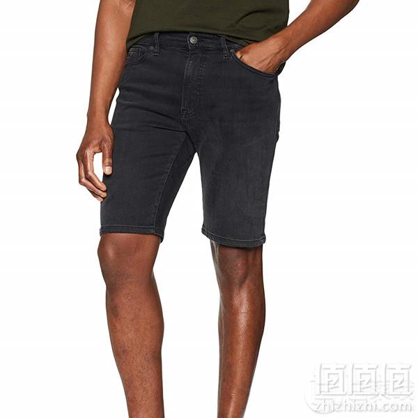 PrimeDay特价，BOSS Hugo Boss 雨果·博斯 Maine 男士直筒牛仔短裤折后249.75元（需用码）