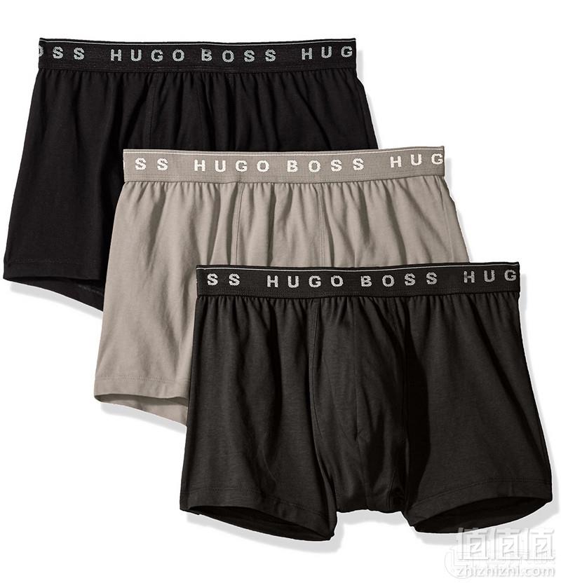 PRIMEDAY特价，HUGO BOSS 男士平角内裤3条装106元起