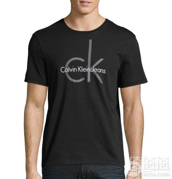 PRIMEDAY特价，Calvin Klein 卡尔文·克莱恩 男款经典CK徽标短袖T恤114.73元